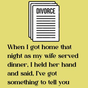 Story: Divorce Agreement